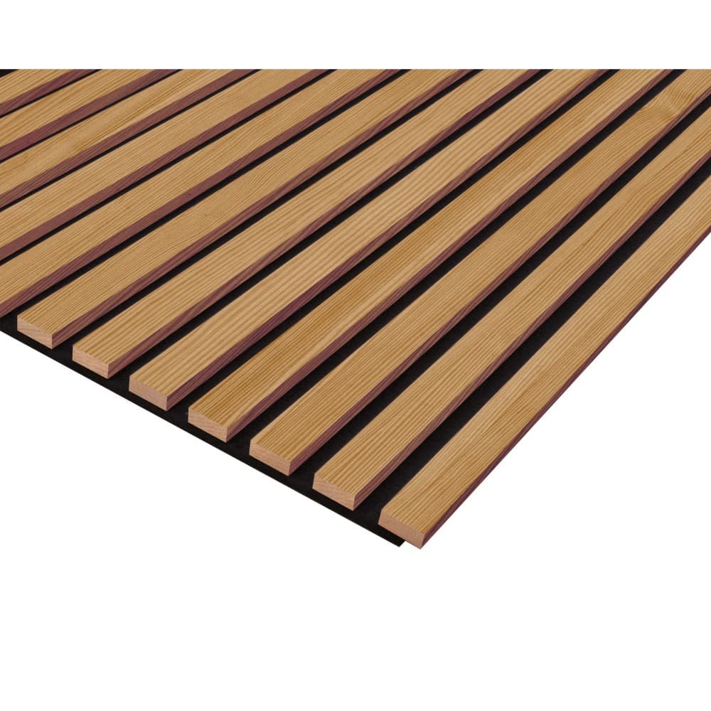 Akustikpaneel Echtholz Massive Lärche, 240 x 57,25 cm – Bauhaus