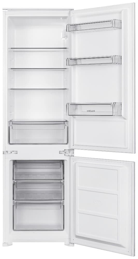 Mican Kühl-Gefrier-Kombination EKBHBMFSSE, BxHxT: ca. 54x178x54 cm – Möbelix