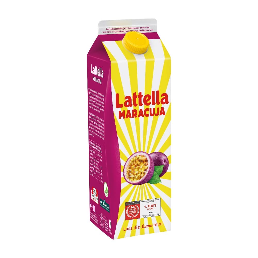 Lattella Mango oder Maracuja, 1 Liter – Billa