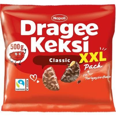 XXL Dragee Keksi, 500 g Napoli – Hofer