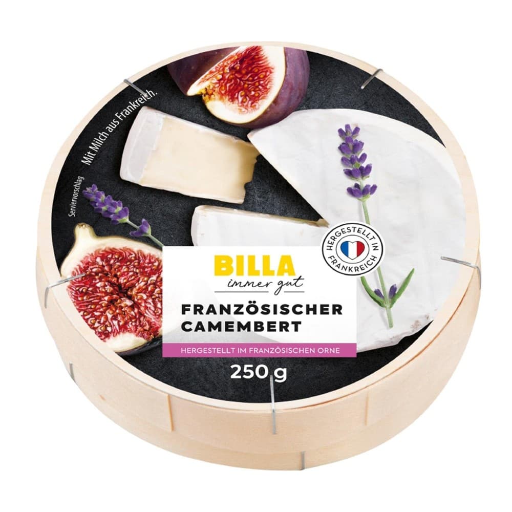BILLA immer gut französischer Camembert, 250 g – Billa Plus