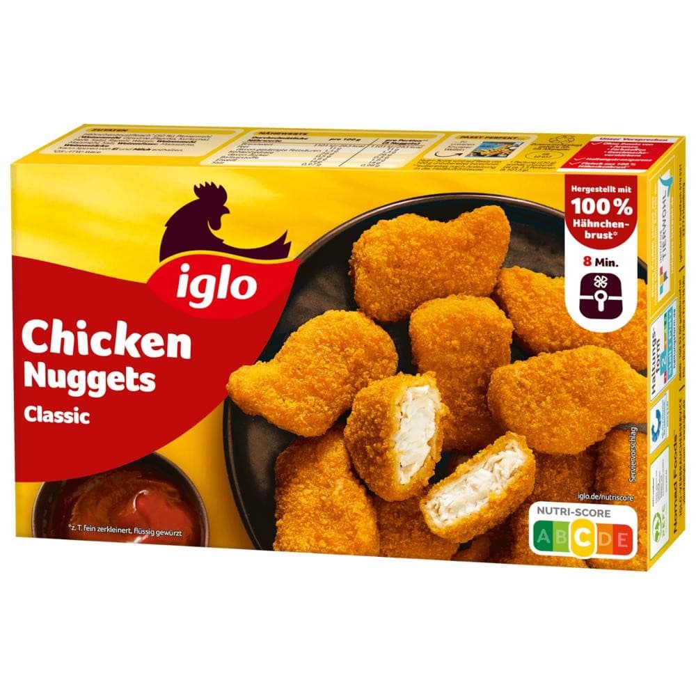 Iglo Hühner Nuggets, 220 g–250 g – Billa