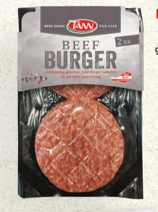 Beef Burger, 220 g – Spar