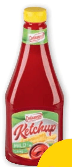 Delikatessa Tomatenketchup Mild, 1,4 kg – Penny