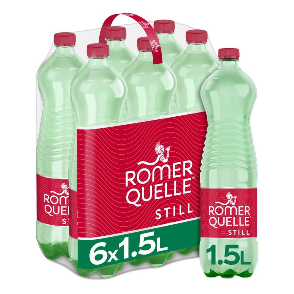 Römerquelle Mineralwasser, 1,5 Liter oder 1 Liter – Maximarkt