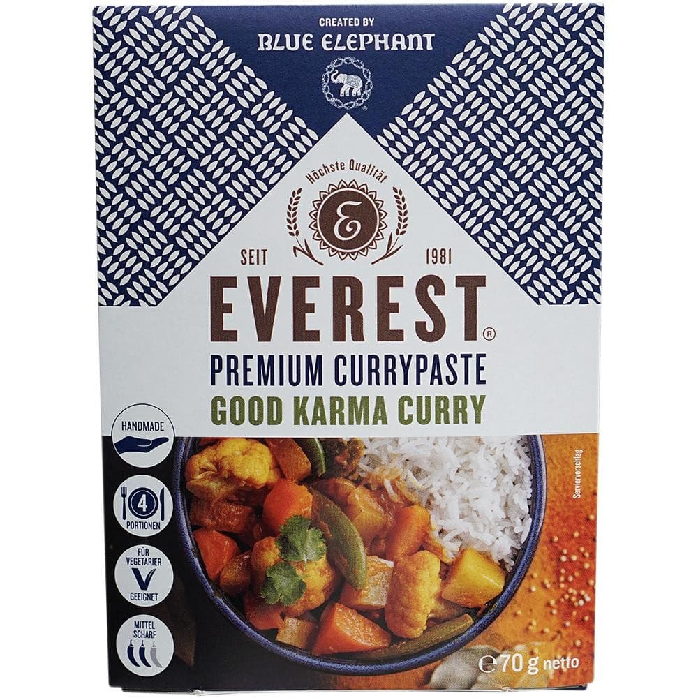 Blue Elephant oder Everest Currypaste, 70/120 g Blue Elephant / Everest – Interspar