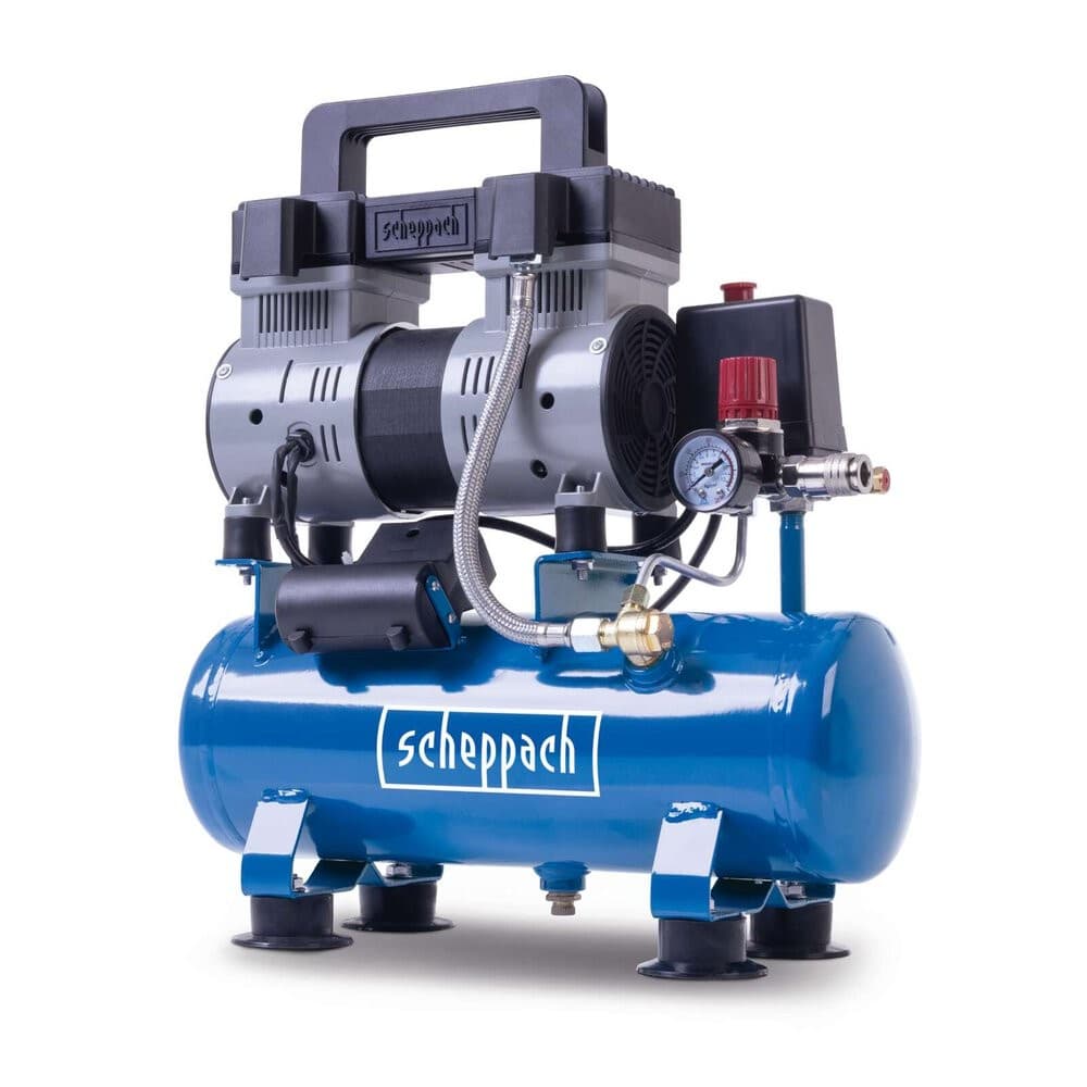 2-Zylinder-Leise-Kompressor HC08Si 6 Liter SCHEPPACH Angebot bei Zgonc