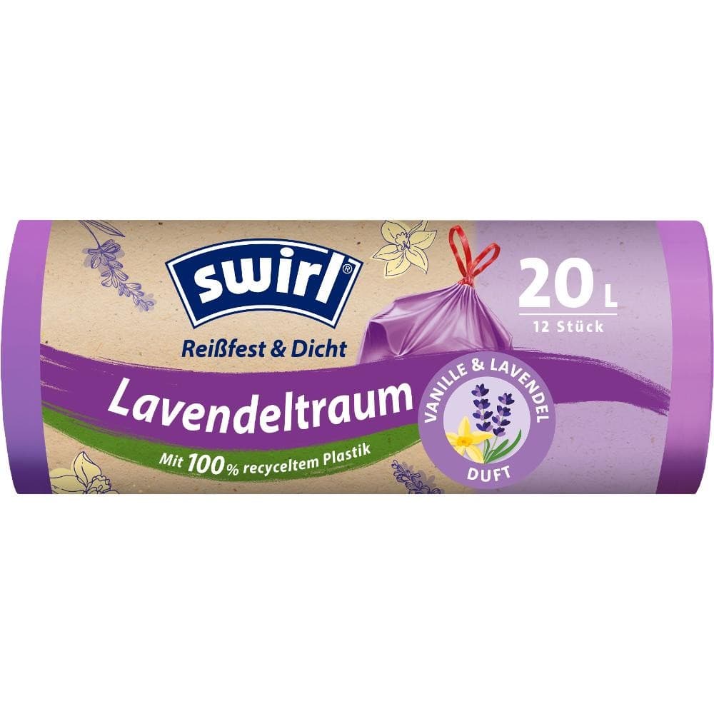 Duft-Müllbeutel Vanille & Lavendel SWIRL – Maximarkt