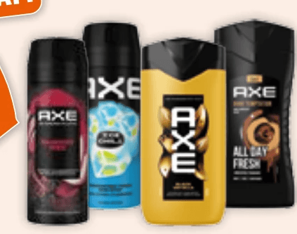 Ausgewählte AXE Produkte – Müller