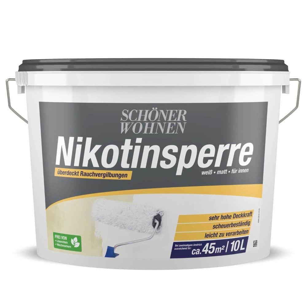 SCHÖNER WOHNEN Nikotinsperre, 10 Liter – Bauhaus