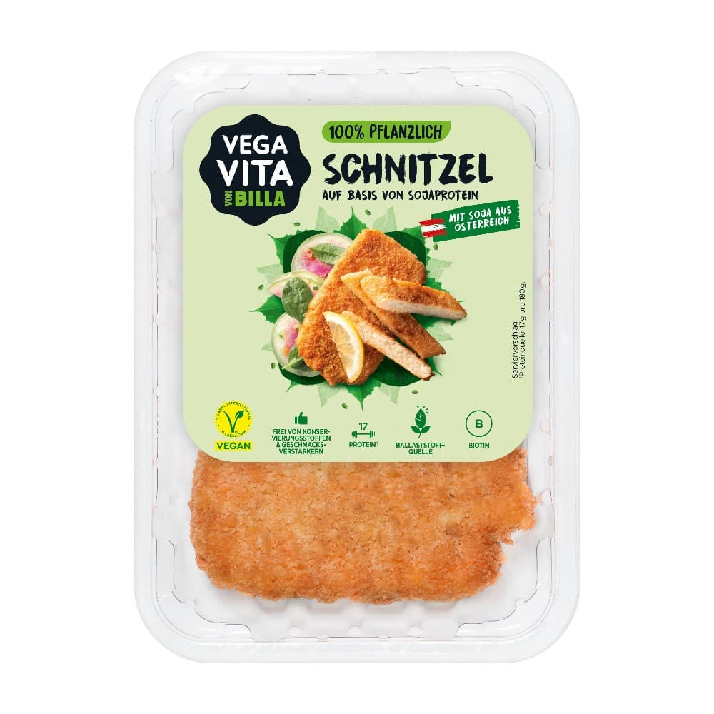 Vegavita Schnitzel, 180 g – Billa