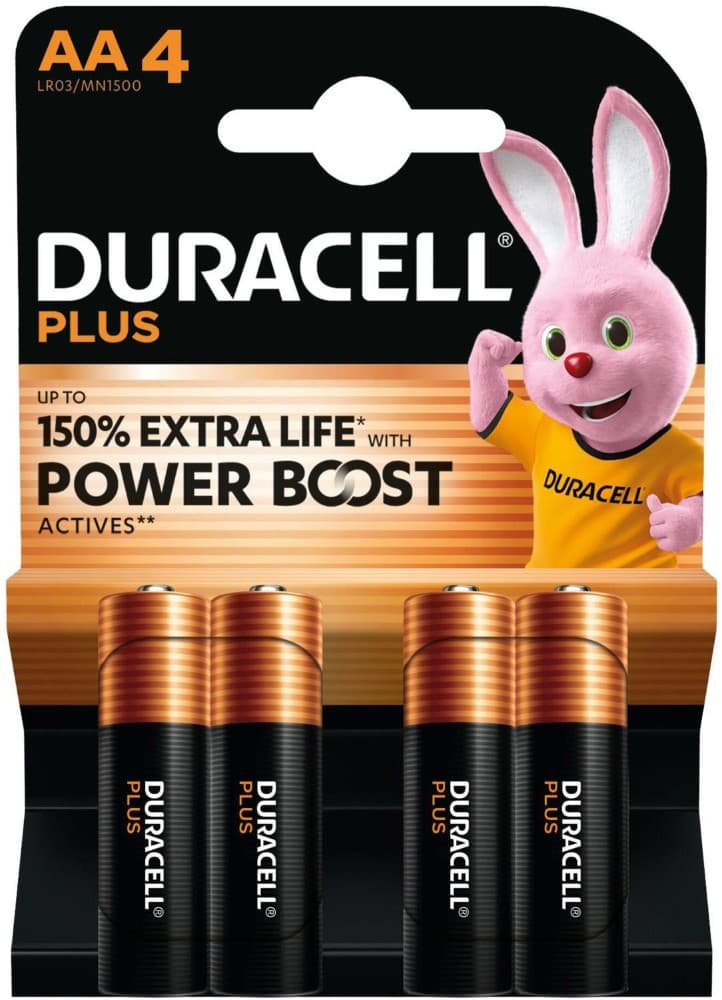 Duracell Plus Batterien, 4 Stück – Adeg