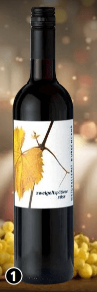 Weinkellerei Burgenland Zweigelt Spätlese, 0,75 l – Norma