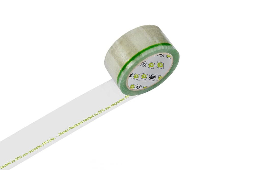 WIHE-lux Packband Transparent, 2 × 66 m × 48 mm – Müller