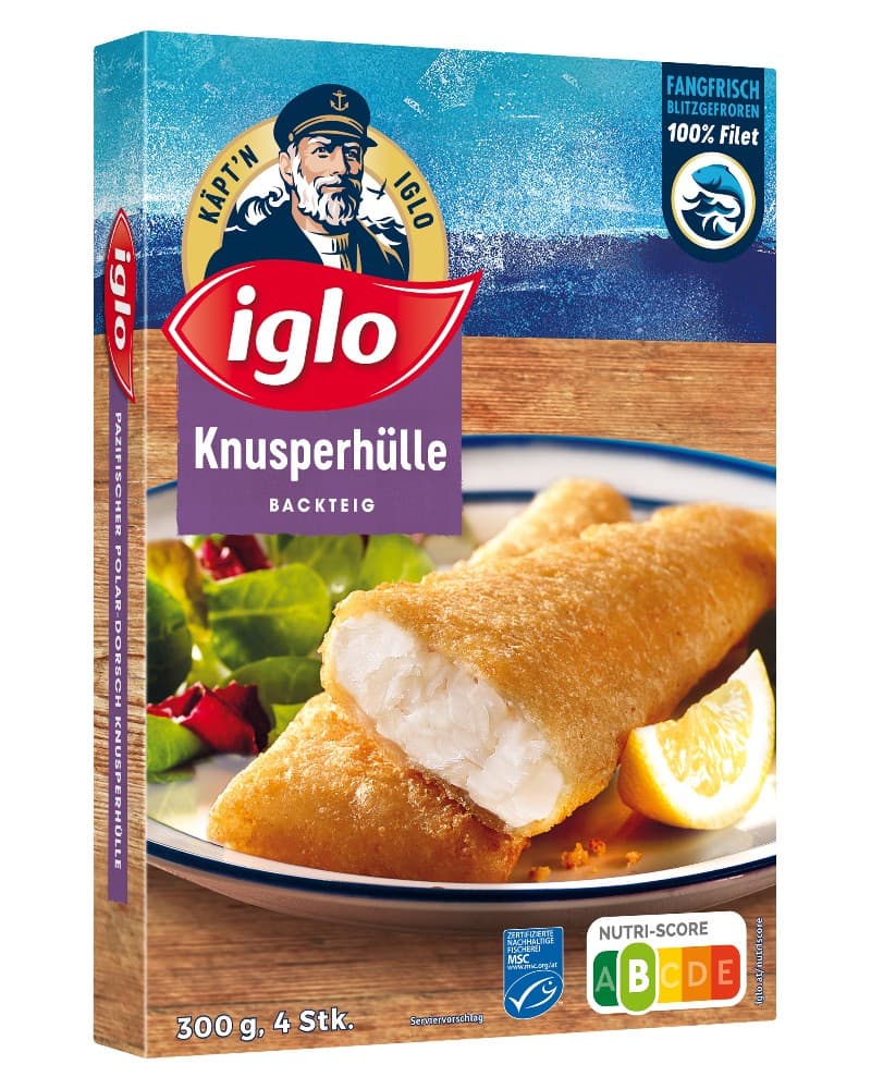 Iglo Fischstäbchen, Backfisch-Stäbchen od. Polardorsch Knusperhülle 300 g/364 g/450 g Angebot bei Penny