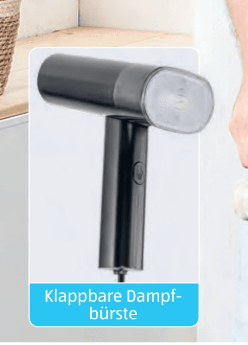 Ambiano Dampfbügeleisen/Klappbare Dampfbürste Angebot bei Hofer