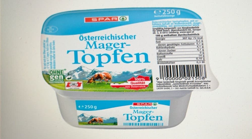 Mager-Topfen, 250 g SPAR free from – Spar
