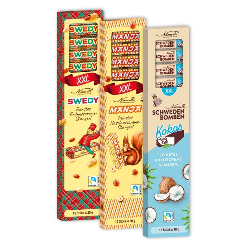 Manja oder Swedy / Schwedenbomben Kokos Stangerl 300 g / 270 g Niemetz Angebot bei Lidl