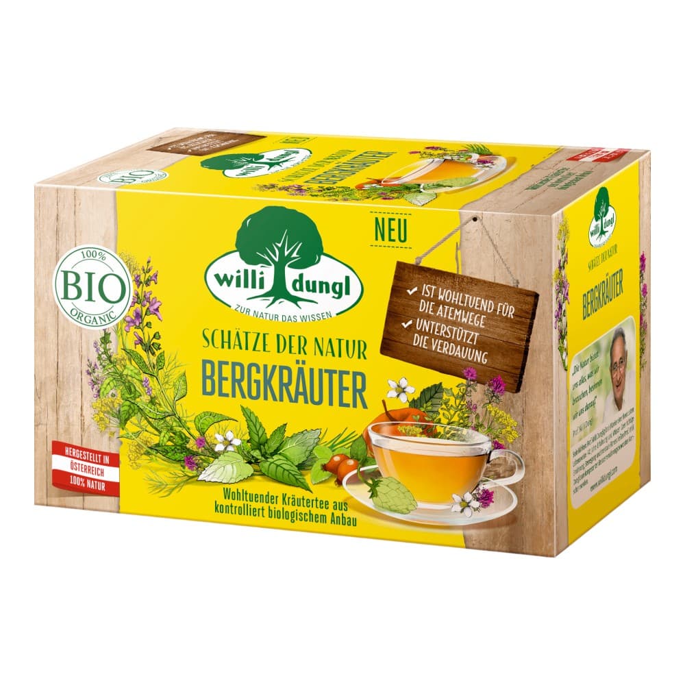 Willi Dungl Bio-Tee, 20-Beutel-Packung – MPREIS