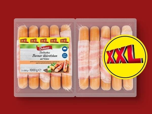 Dulano Berner Würstel 1 kg Angebot bei Lidl