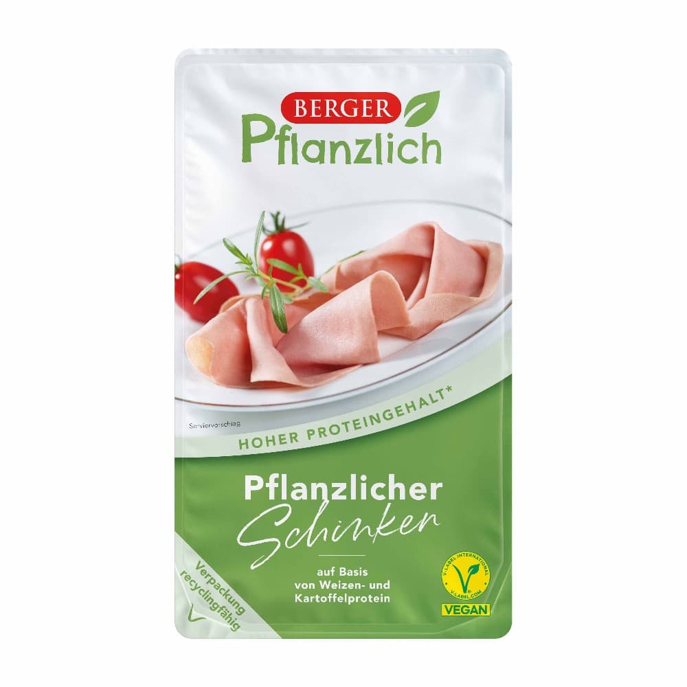 Berger pflanzlicher Schinken, 90 g – Billa Plus