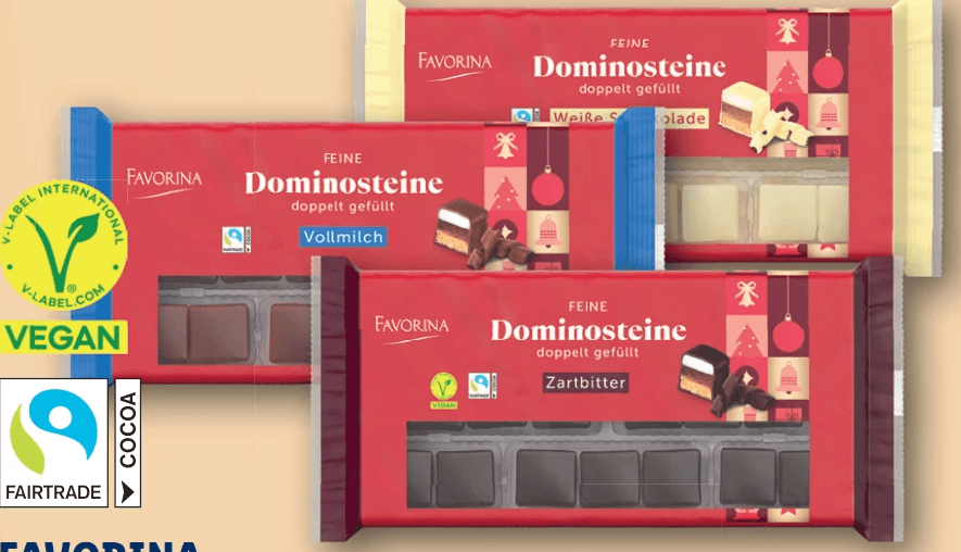 Dominosteine, 250 g Favorina – Lidl