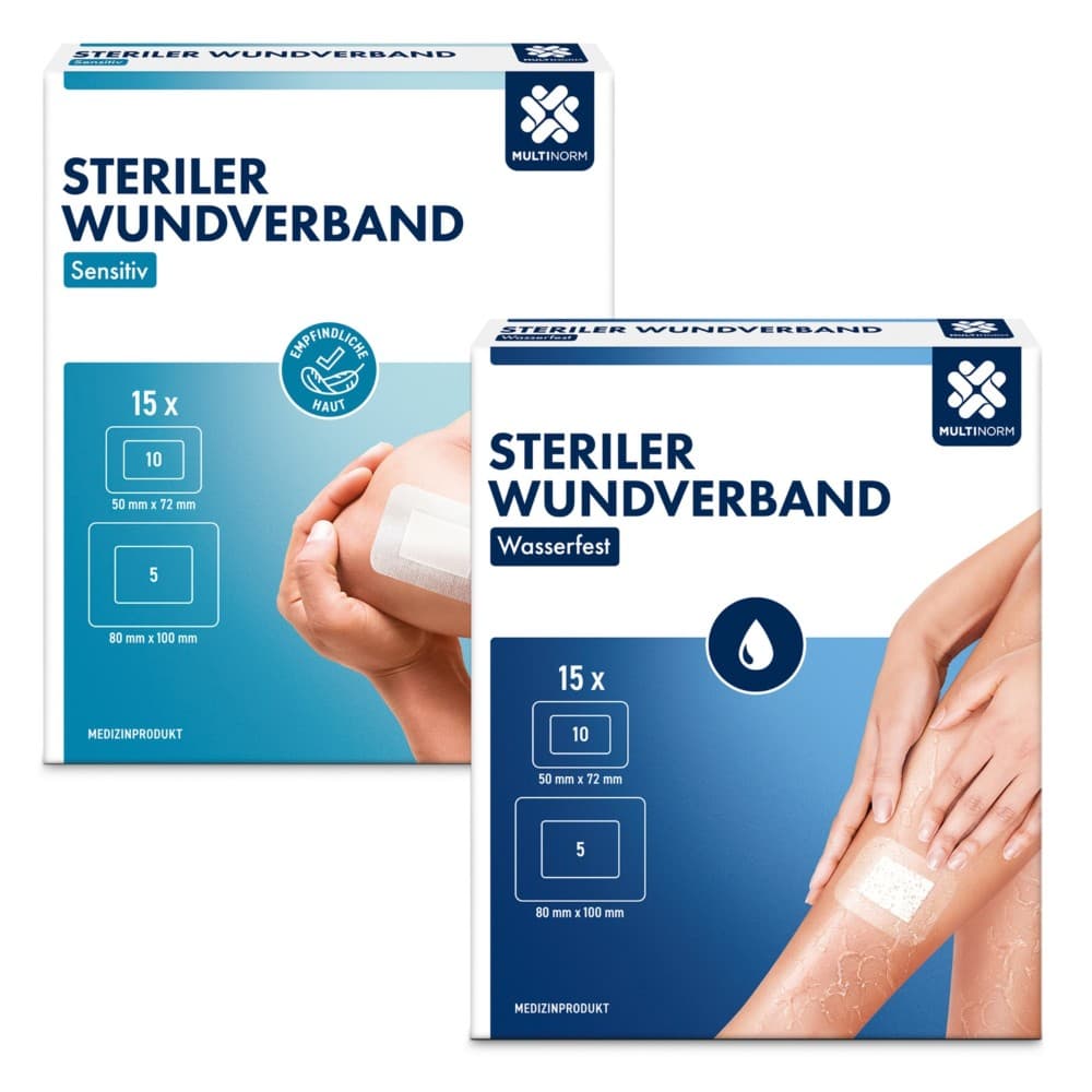 Steriler Wundverband, 15 Stk. Multinorm – Hofer