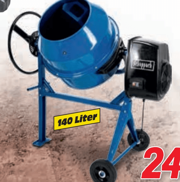 Betonmischer MIX140, 140 Liter SCHEPPACH – Zgonc