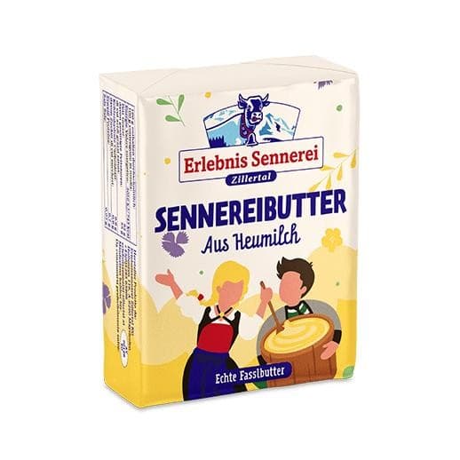 Sennereibutter, 250 g Erlebnissennerei Zillertal – MPREIS