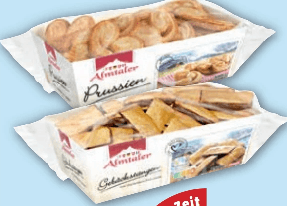 Almtaler Gebäckstangen od. Prussien 250 g/300 g Angebot bei Penny