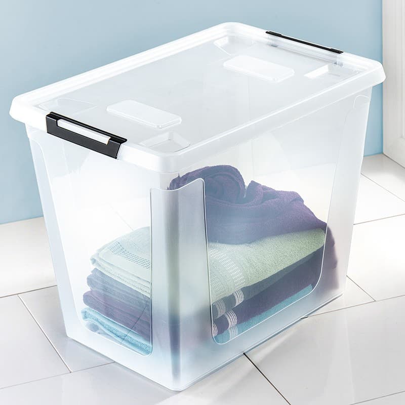 XL-Rollenbox 80 Liter TOPTEX Angebot bei Norma