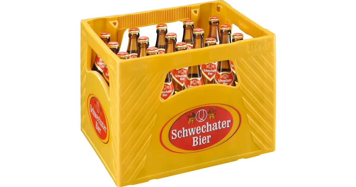 Schwechater Bier, 0,5 Liter, 1 Kiste = 20 Flaschen – Billa