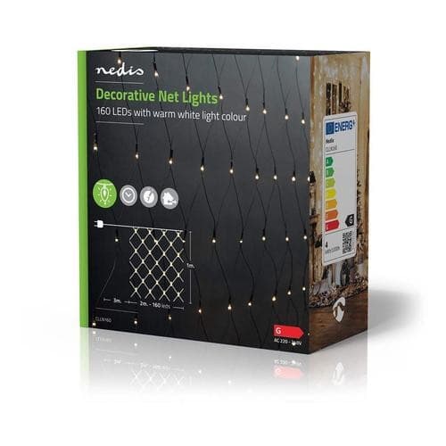 LED Netzlicht, 2x1M | 160LEDS Nedis – Expert