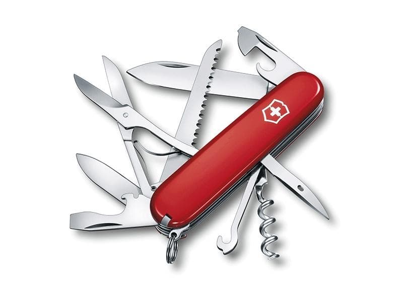 Mittleres Taschenmesser Huntsman Rot Victorinox – Müller