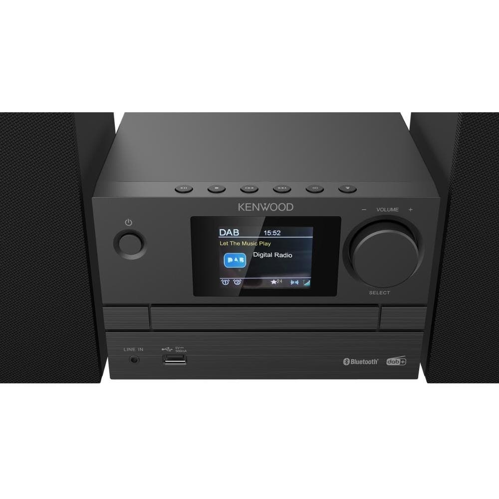 Kenwood Kompakt-Anlage mit DAB+, Bluetooth, USB & MP3-Wiedergabe M525DAB – Expert