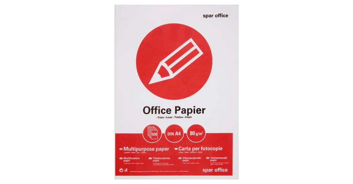 SPAR office Multifunktionspapier A4 500 Blatt Angebot bei Maximarkt