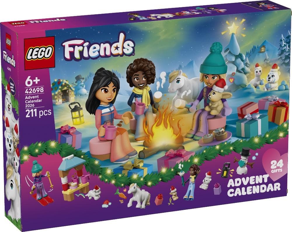 Adventskalender Friends 42698, Disney 43298 oder City 60510 LEGO® – Maximarkt