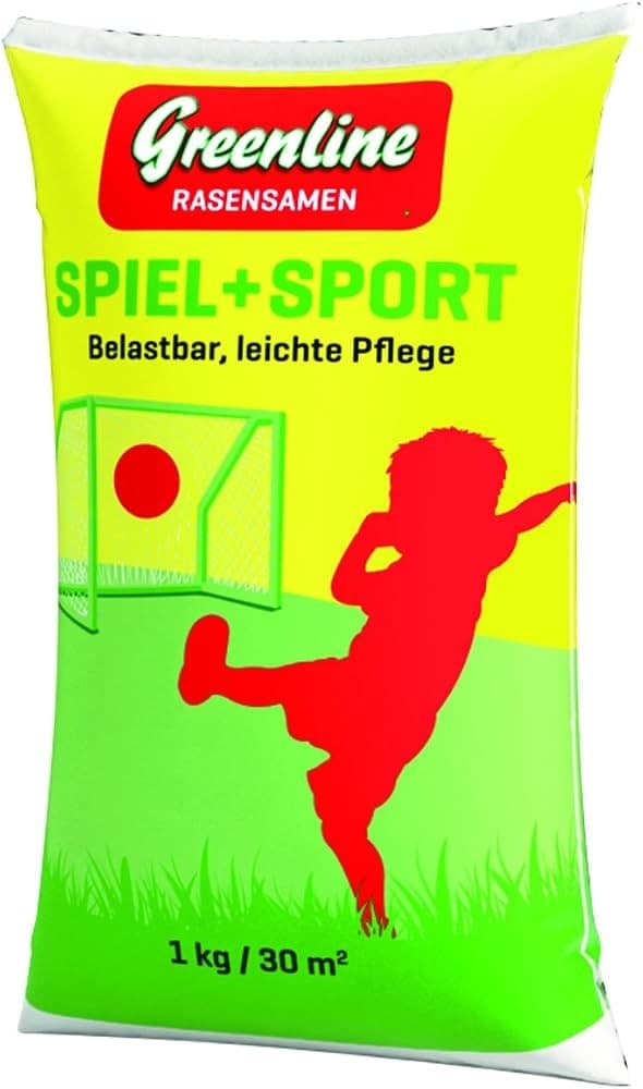 GREENLINE Spiel- & Sportrasensamen, 1 kg – Bauhaus