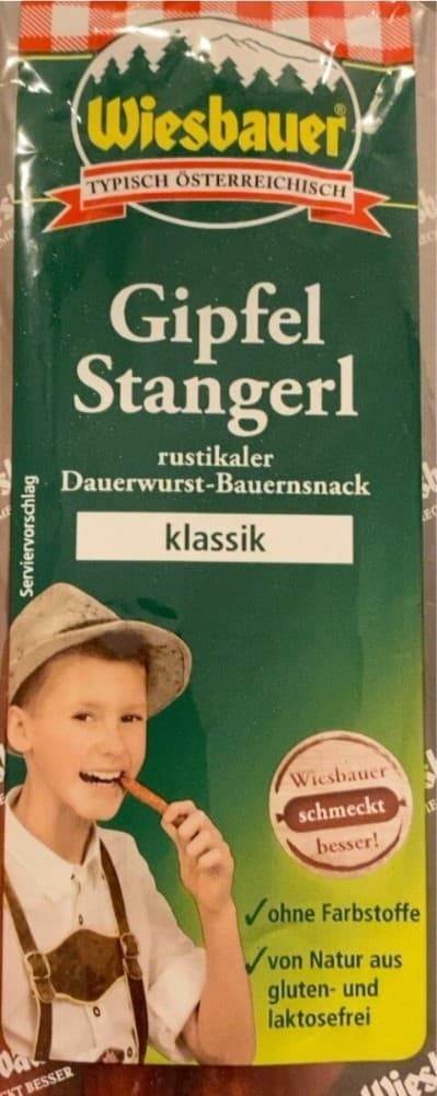 Gipfel Stangerl, 125 g – Norma