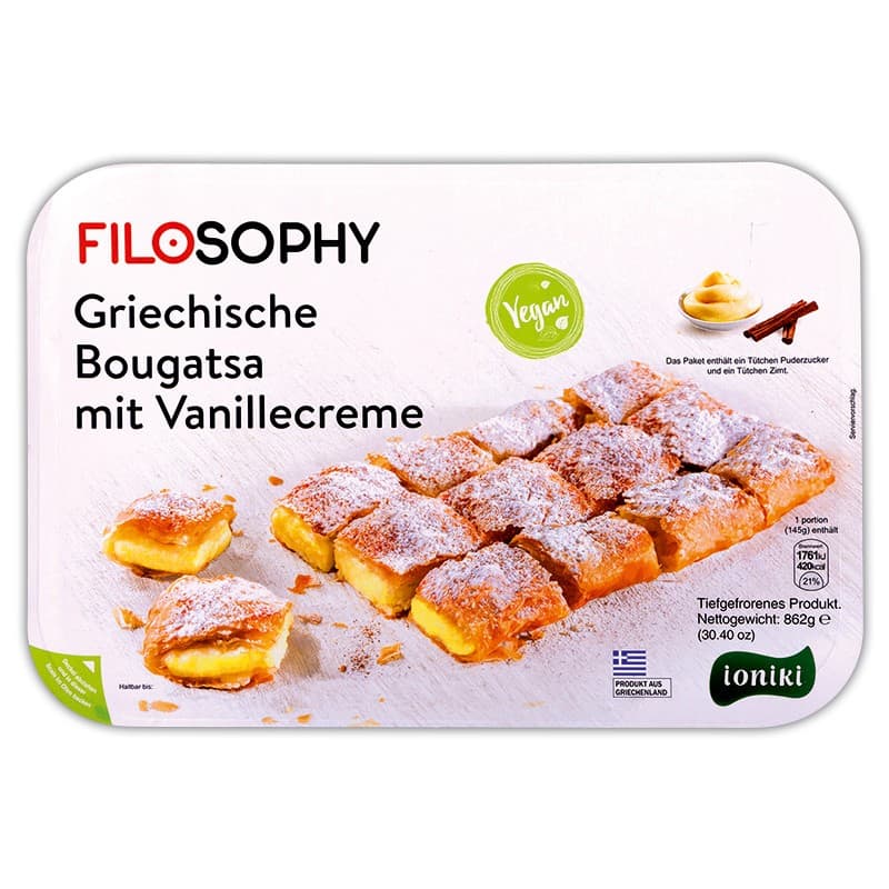Griechische Bougatsa, 862 g FILOSOPHY – Norma