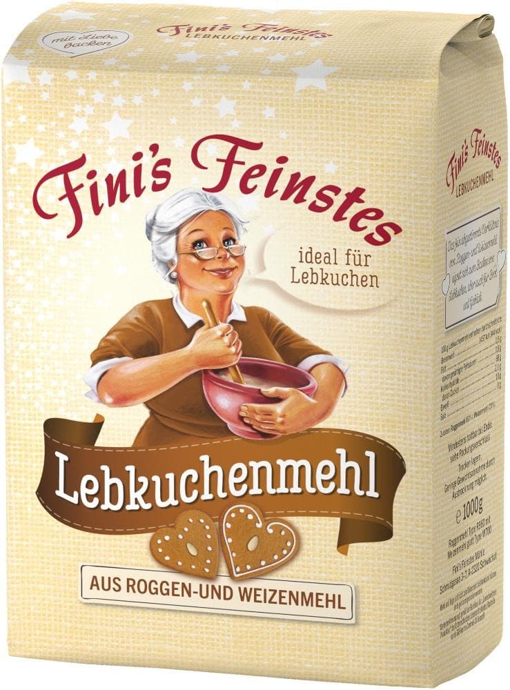 Fini's Feinstes Lebkuchenmehl, 1 kg – Penny