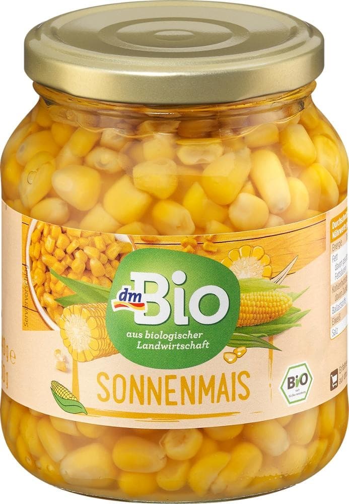 dmBio Sonnenmais, 340 g – Dm