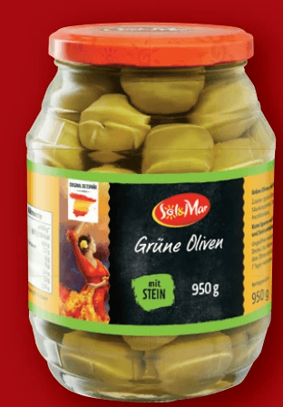 Riesenoliven, 996 ml Sol&Mar – Lidl