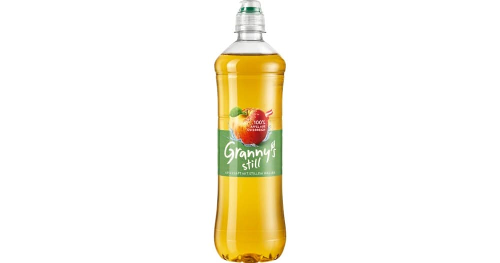 Granny's Apfelsaft still, 0,75 Liter Flasche – Billa