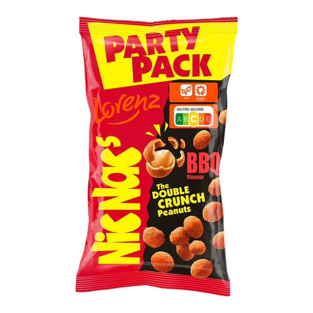 Nic Nacs Erdnüsse, Party-Pack od. BBQ Party-Pack, 280 g/300 g/333 g Lorenz – Penny