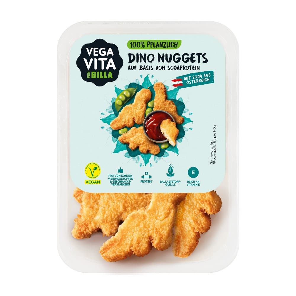 Dino Nuggets, 140 g Vegavita – Billa Plus