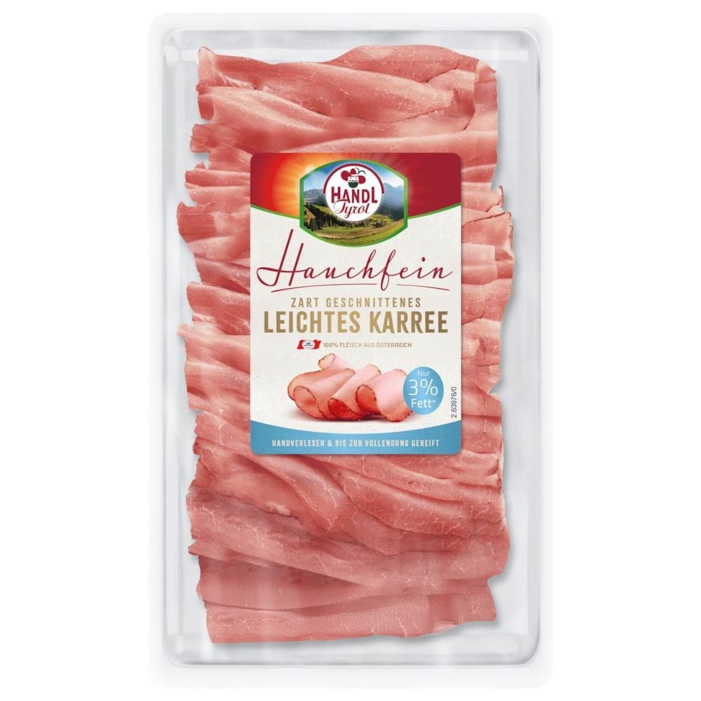 Leichtes Karree, 90 g Handl Tyrol – Lidl