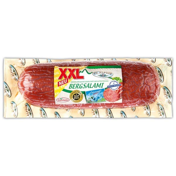 Bergsalami XXL, 700 g Schirnhofer – Norma