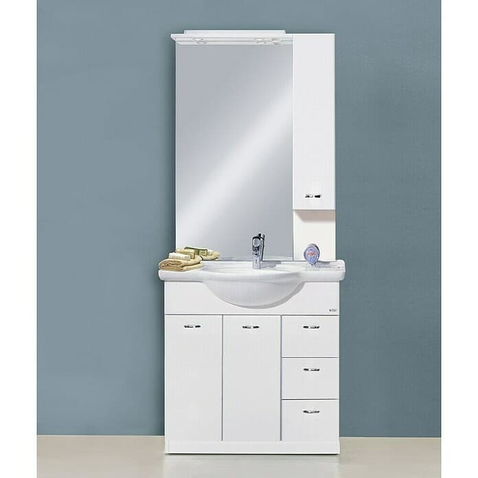 Waschplatz INKA 85 x 49 x 195 cm Riva Angebot bei Bauhaus