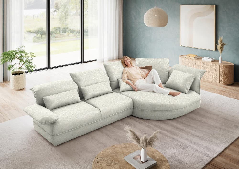 Koinor Ecksofa, ca. 343x154 cm – XXXLutz